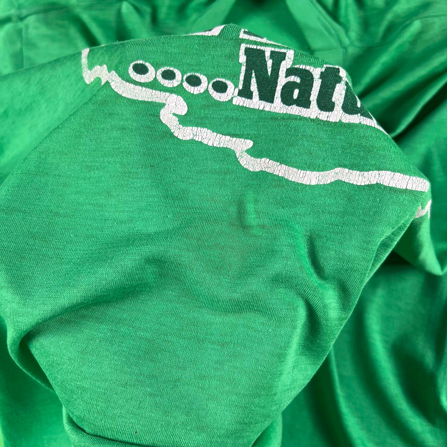 80s Paper Thin New Hampshire...Naturally Tee- L