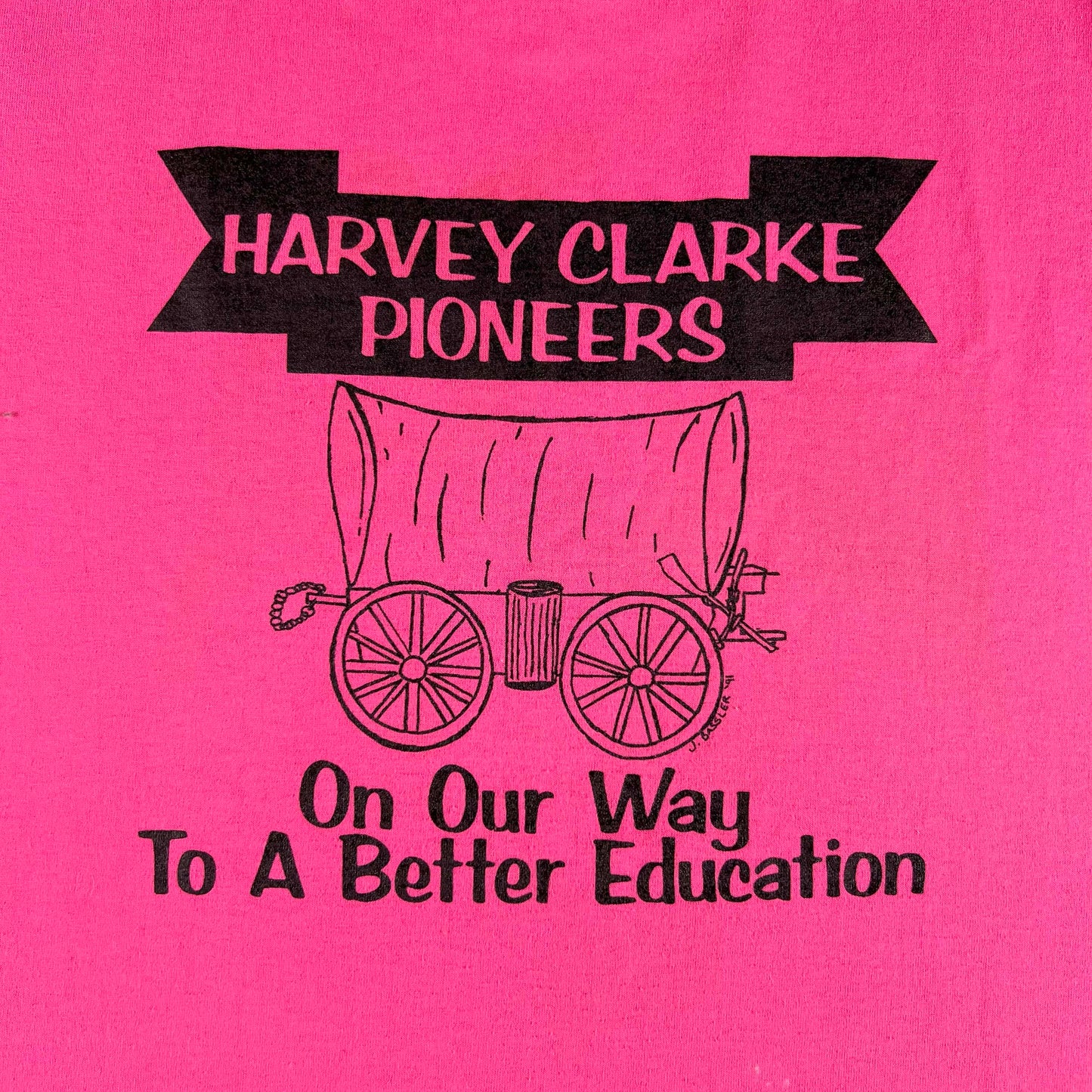 90s On Our Way to Better Education Tee- L