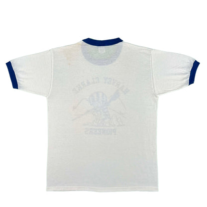 80s Harvey Clarke Pioneers Ringer Tee- M