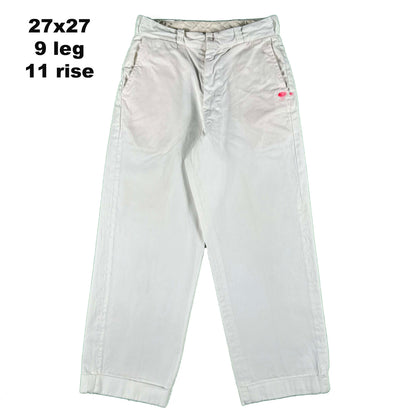 50s/60s Cotton Work Chinos- SELECT PAIR