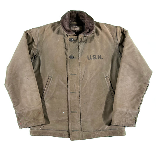 40s WW2 USN N-1 Deck Jacket- M