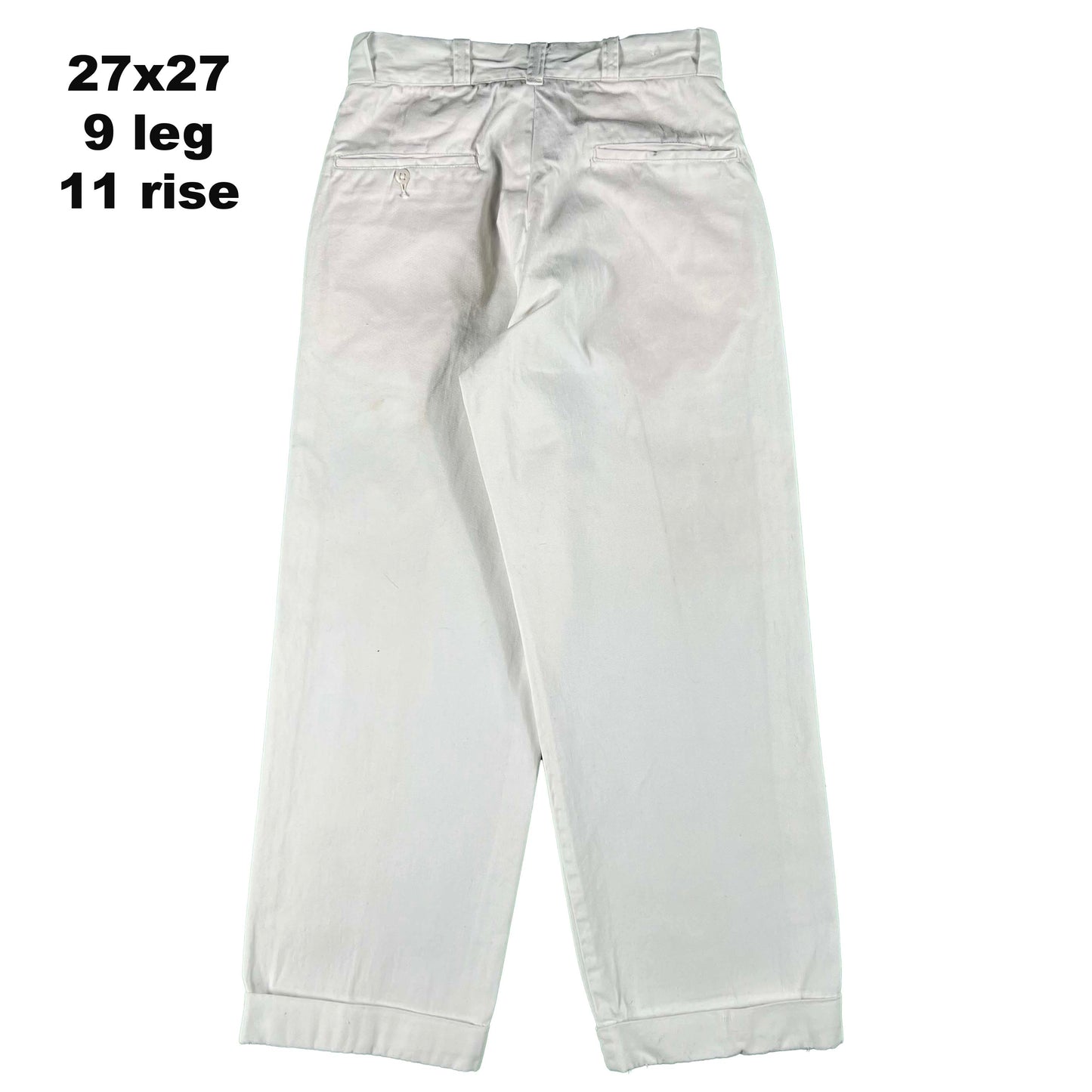50s/60s Cotton Work Chinos- SELECT PAIR