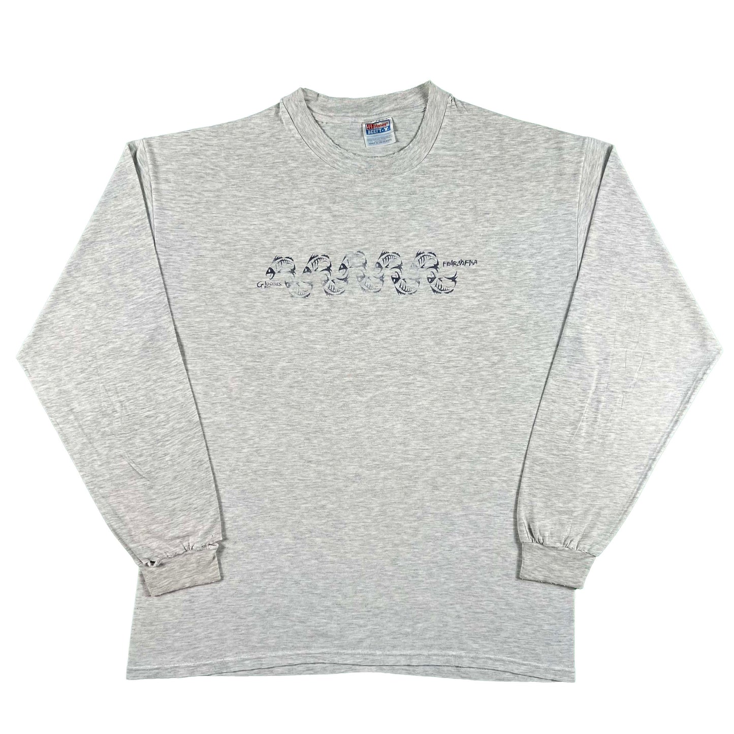 90s G-Loomis 'Fear No Fish' Long Sleeve Tee- XL