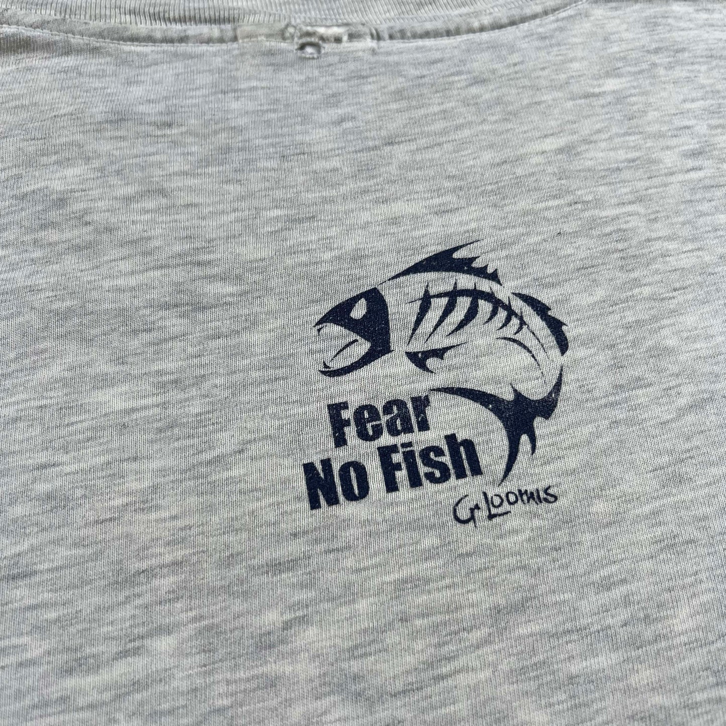 90s G-Loomis 'Fear No Fish' Long Sleeve Tee- XL