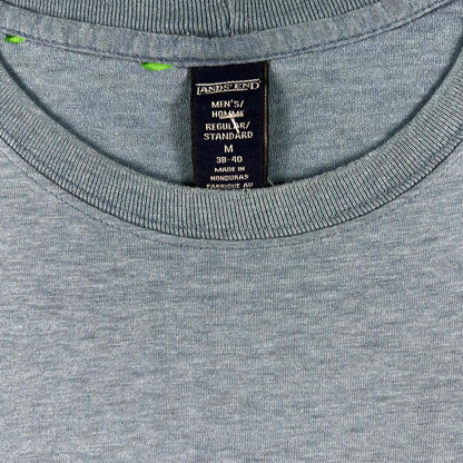 90s Lands' End Blank Pocket Tee- M