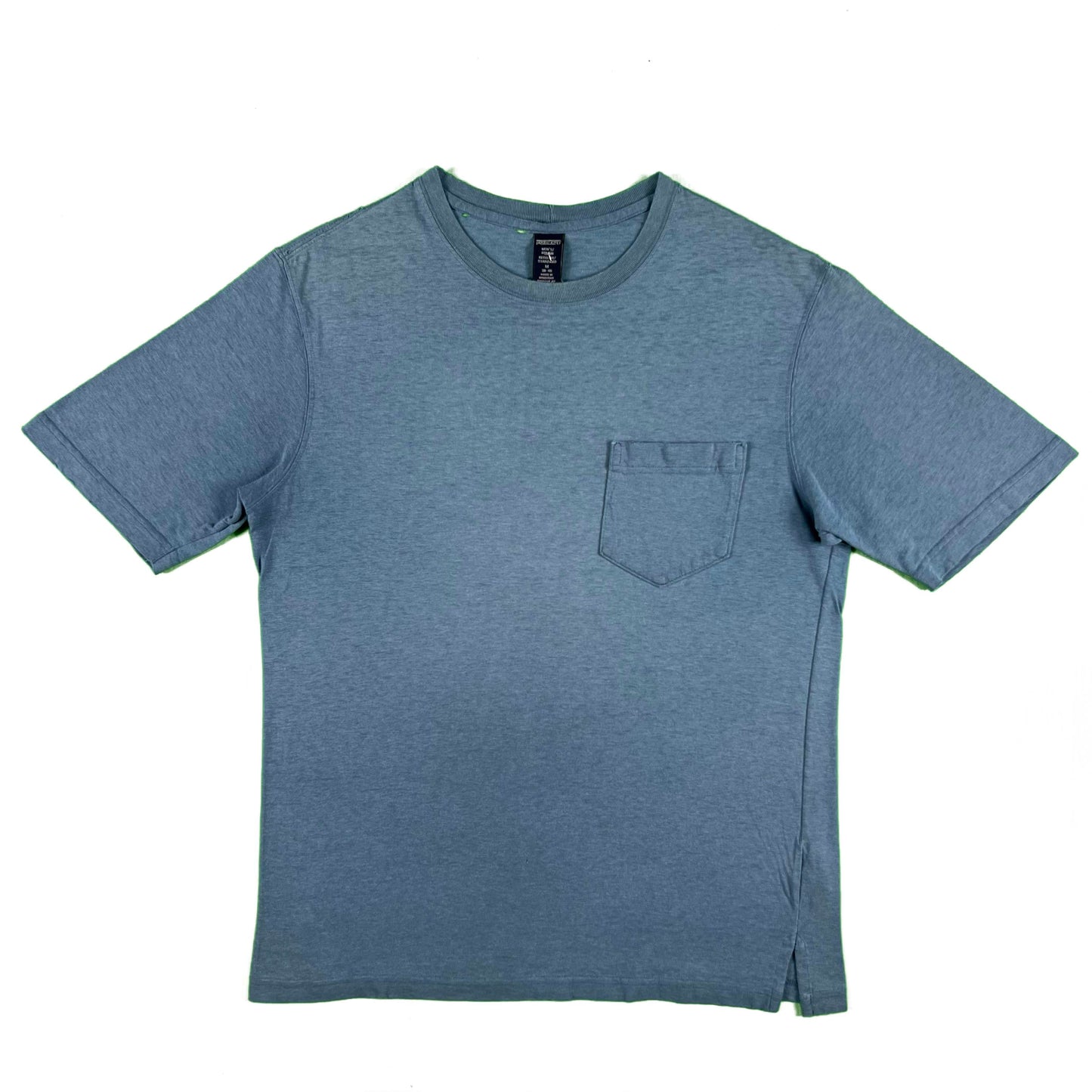 90s Lands' End Blank Pocket Tee- M