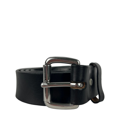 Filson Black Leather Belt- 38"-42"