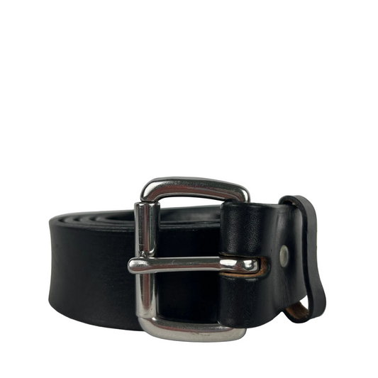 Filson Black Leather Belt- 38"-42"