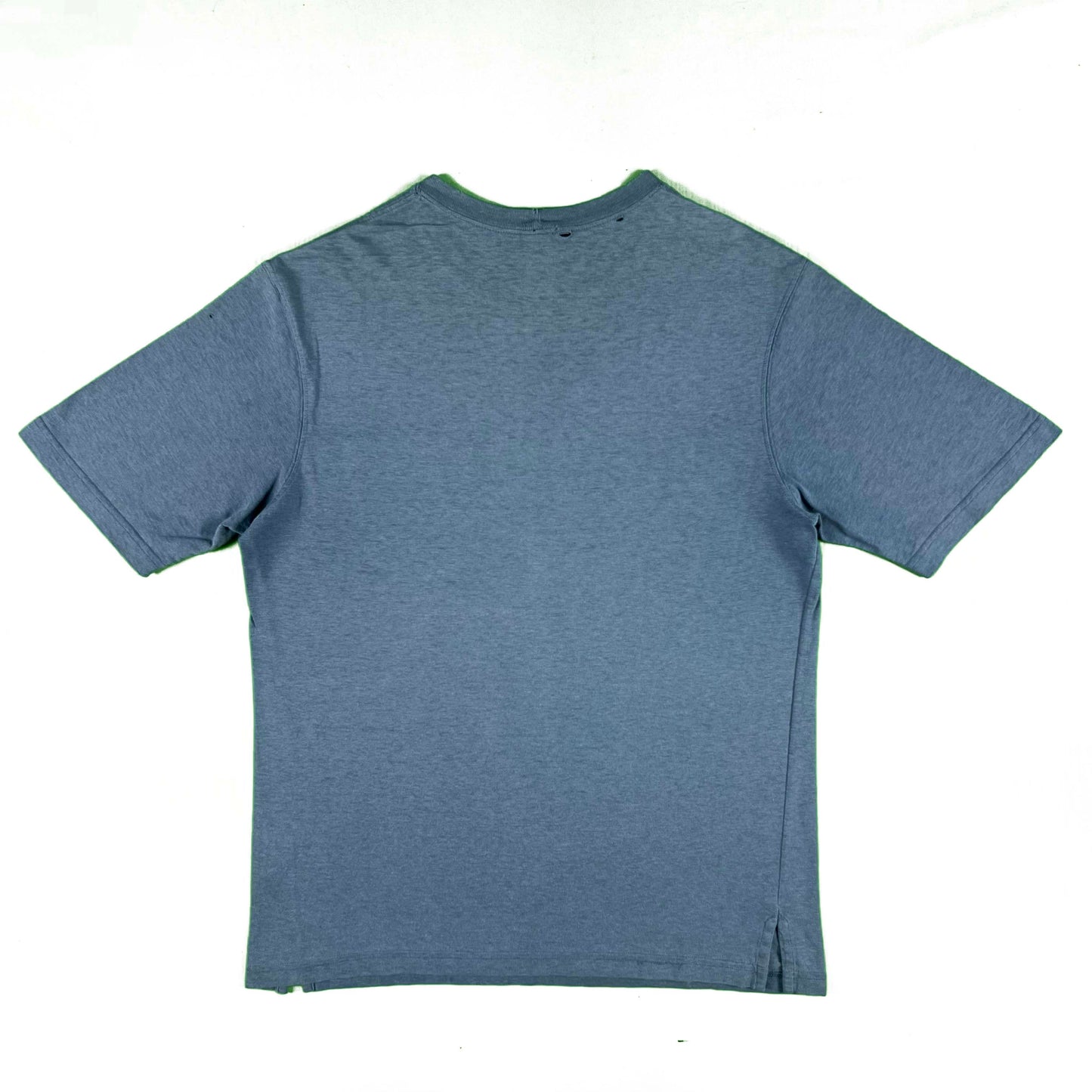 90s Lands' End Blank Pocket Tee- M