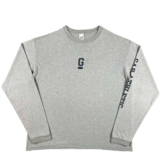 90s Gap Athletic Long Sleeve Tee- L
