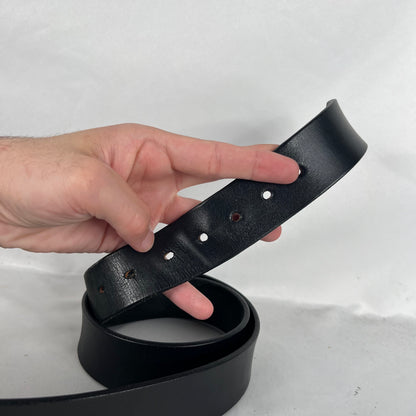 Filson Black Leather Belt- 38"-42"