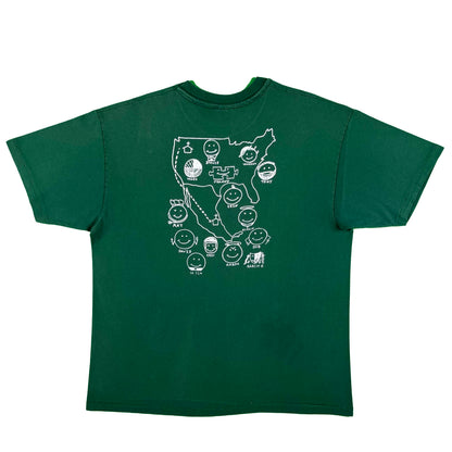 90s Mexico Mission Trip Smiley Face Tee- XL