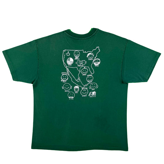 90s Mexico Mission Trip Smiley Face Tee- XL