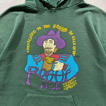 90s Chopped Rogue Ale Hoodie- L