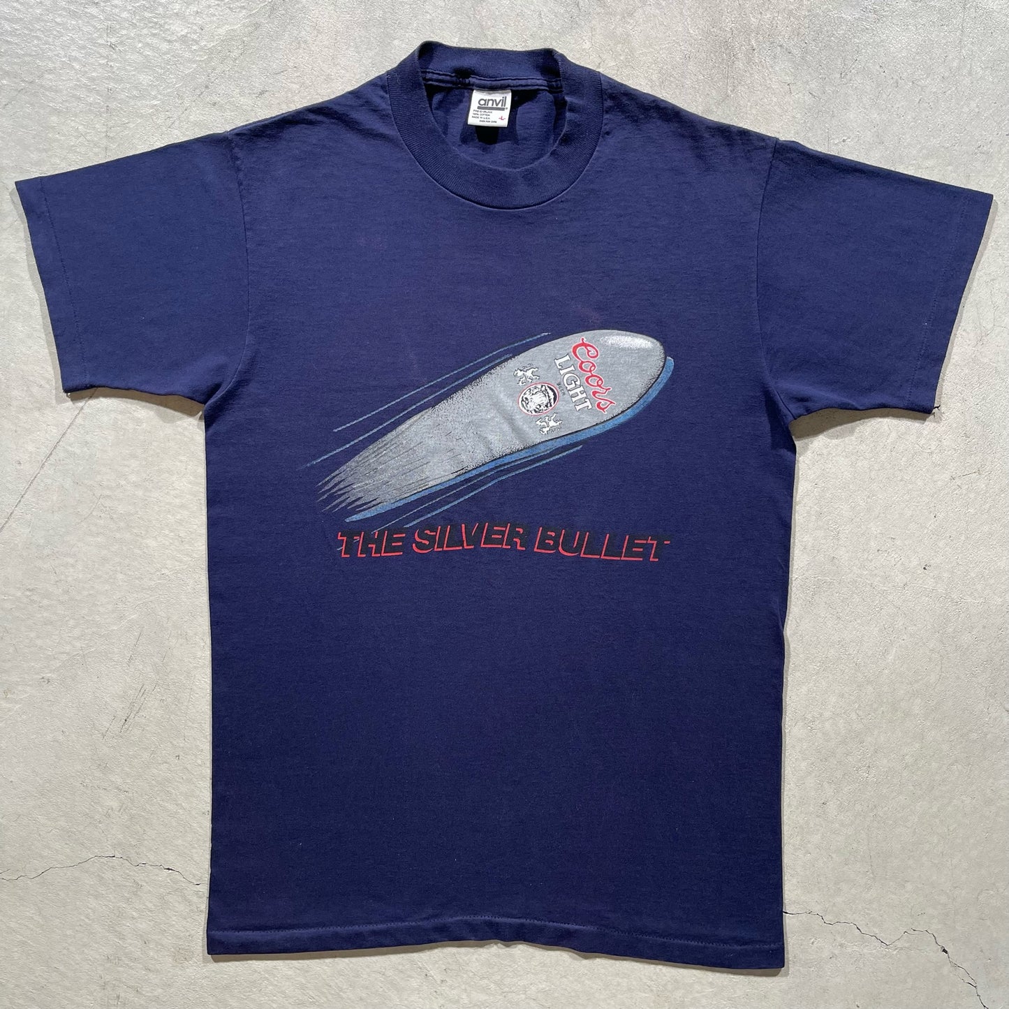 90s Coors Silver Bullet Tee- L