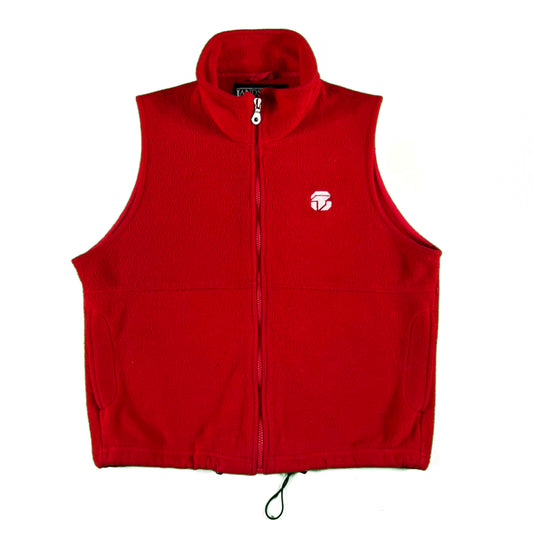 90s Lands' End Fleece Vest- S