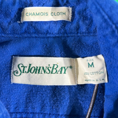 90s St. Johns Blueberry Chamois Shirt- M