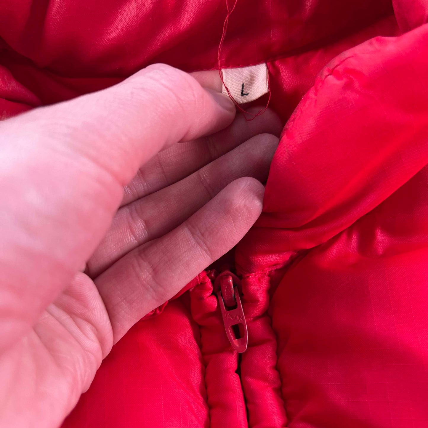 70s Pittsburgh New Hampshire Guides Assn Puffer Vest- L