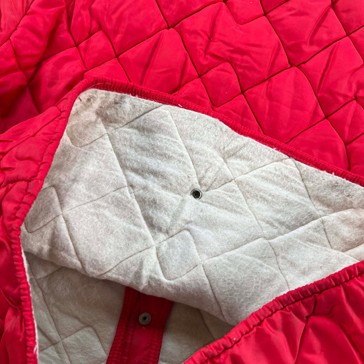 60s Quilted Liner Jacket- M