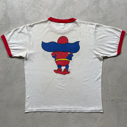 80s Bud Man Ringer Tee- L