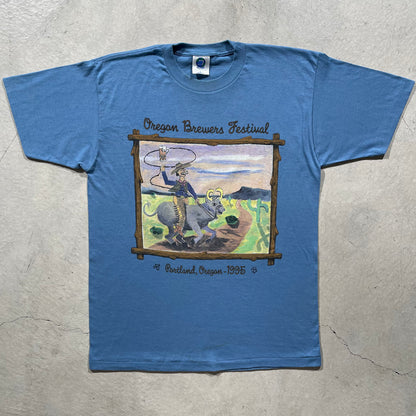 90s Oregon Brewers Festival Tee- L