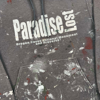 Paradise Lost Oregon Caves Painter's Hoodie- M