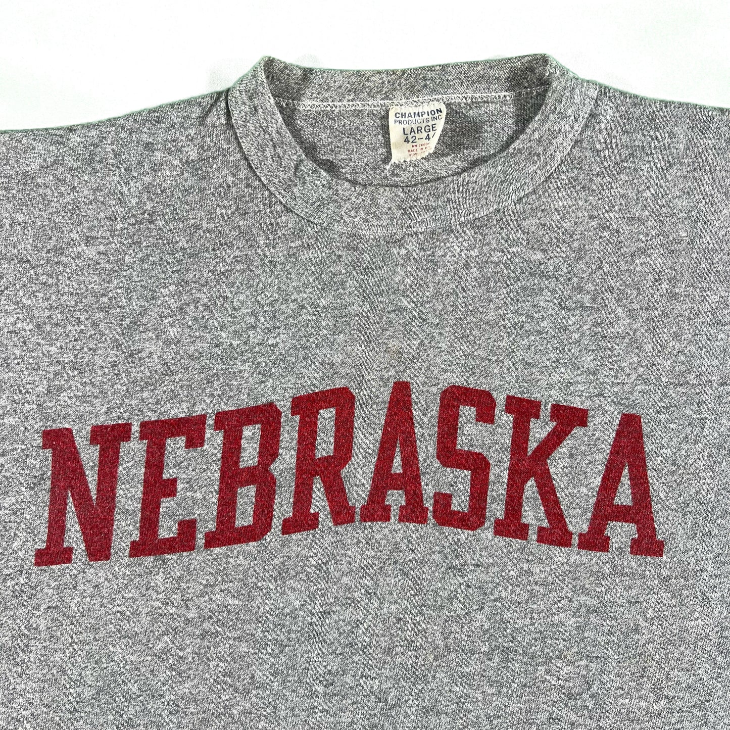 60s Champion Nebraska Strike Tee- M