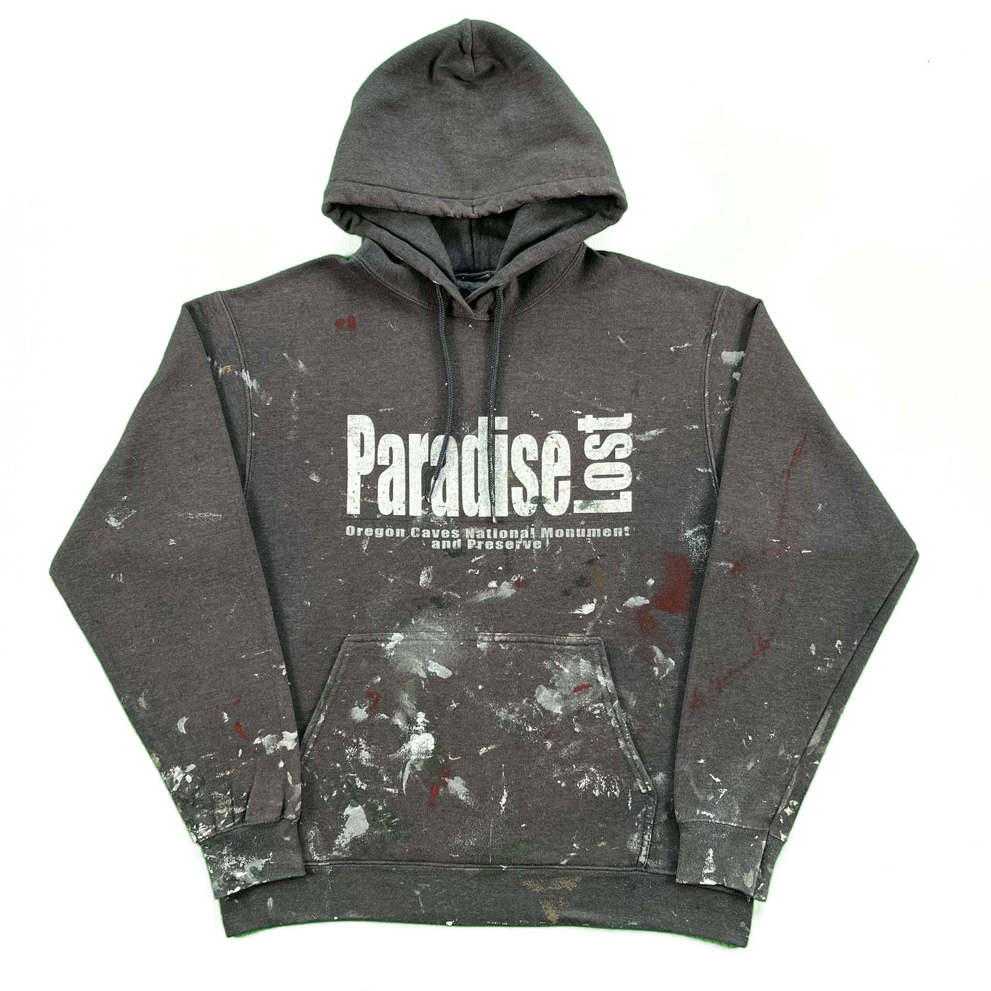 Paradise Lost Oregon Caves Painter's Hoodie- M
