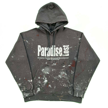 Paradise Lost Oregon Caves Painter's Hoodie- M