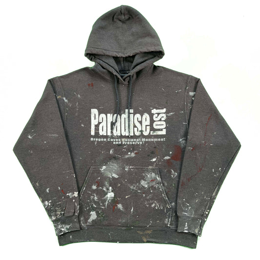 Paradise Lost Oregon Caves Painter's Hoodie- M
