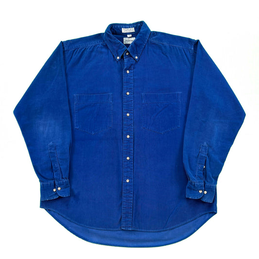 90s Saks Fifth Ave Corduroy Shirt- L