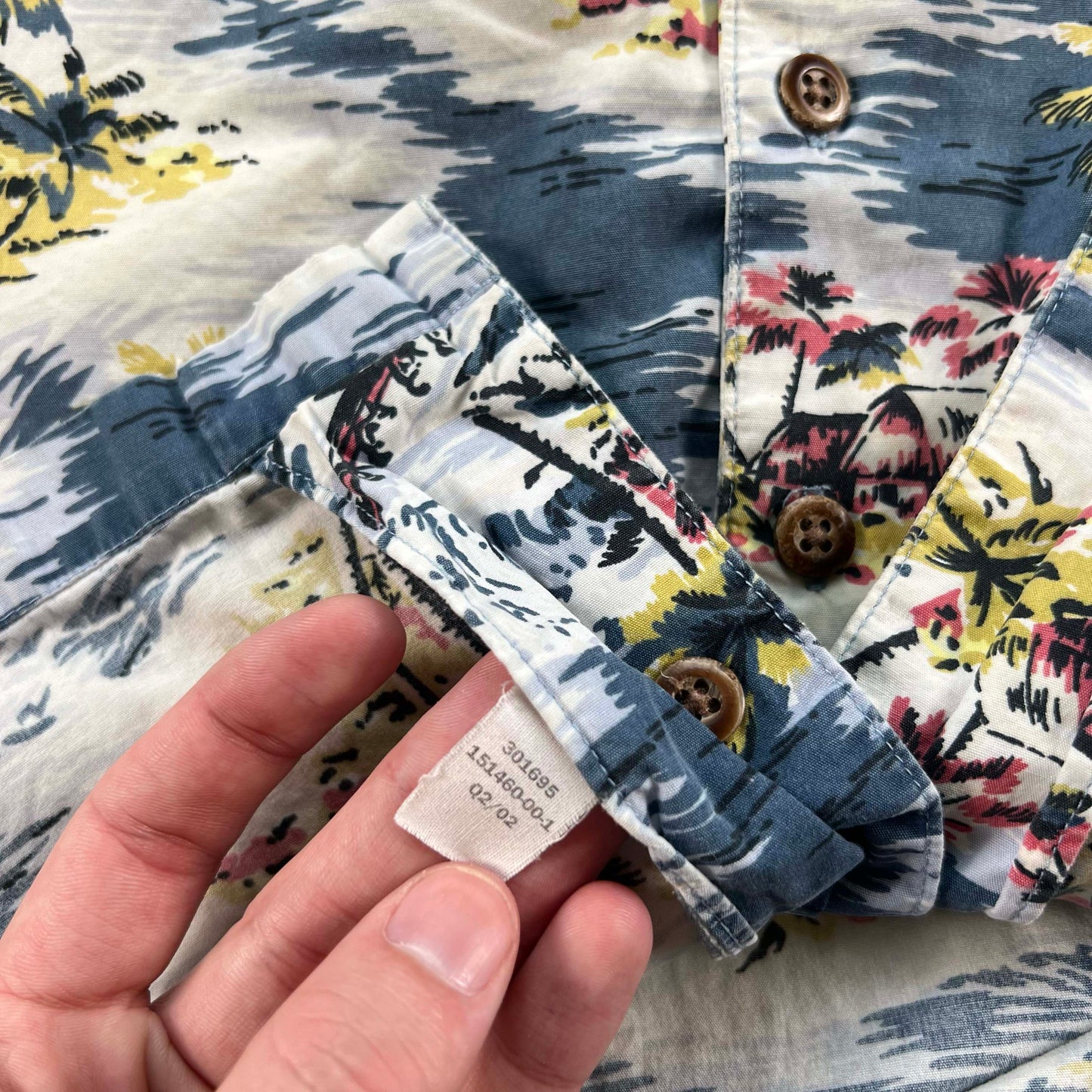 2002 Old Navy Hawaiian Shirt- XXL