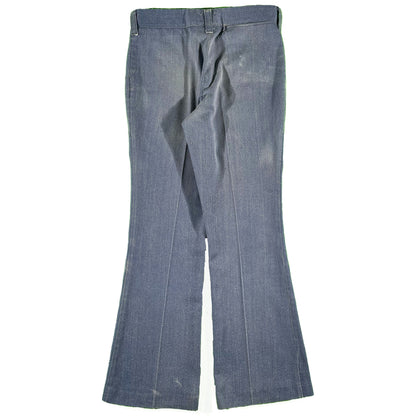 70s Faded & Flared Trousers- 30x28.5