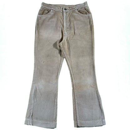 70s Levi's Big E Velour Flares- 29x27