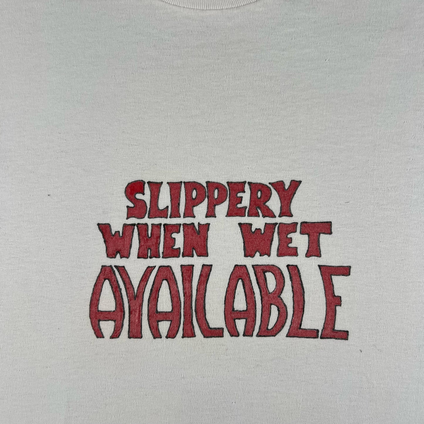 70s JCPenney Hand-drawn NSFW Tee- L