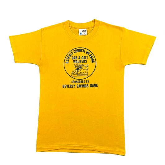 80s Beverly MA Gab & Gaits Walkers Tee- S