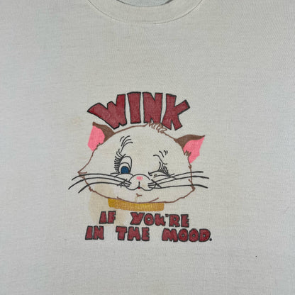 70s JCPenney Hand-drawn NSFW Tee- L