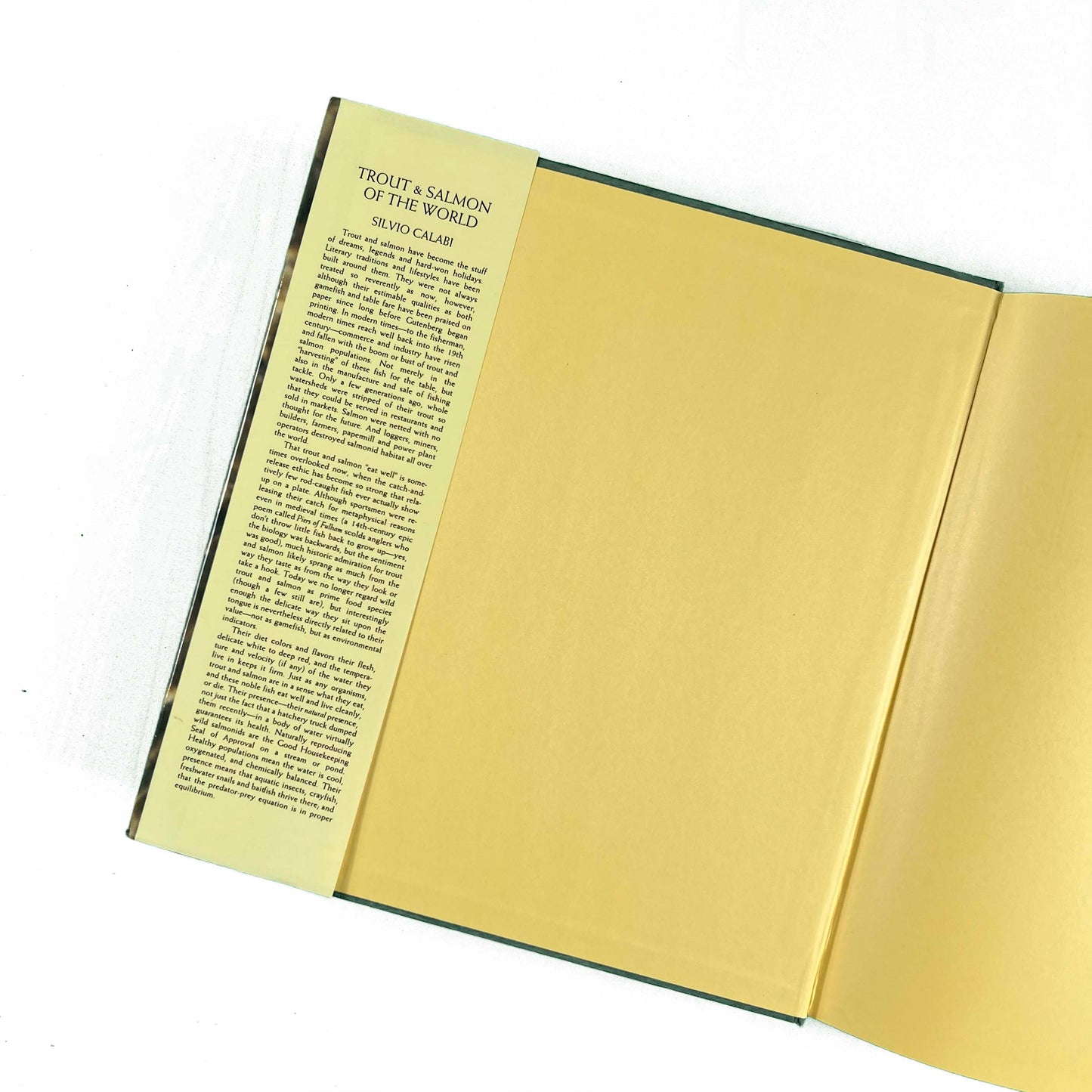 1990 'Trout & Salmon Of The World' Coffee Table Book