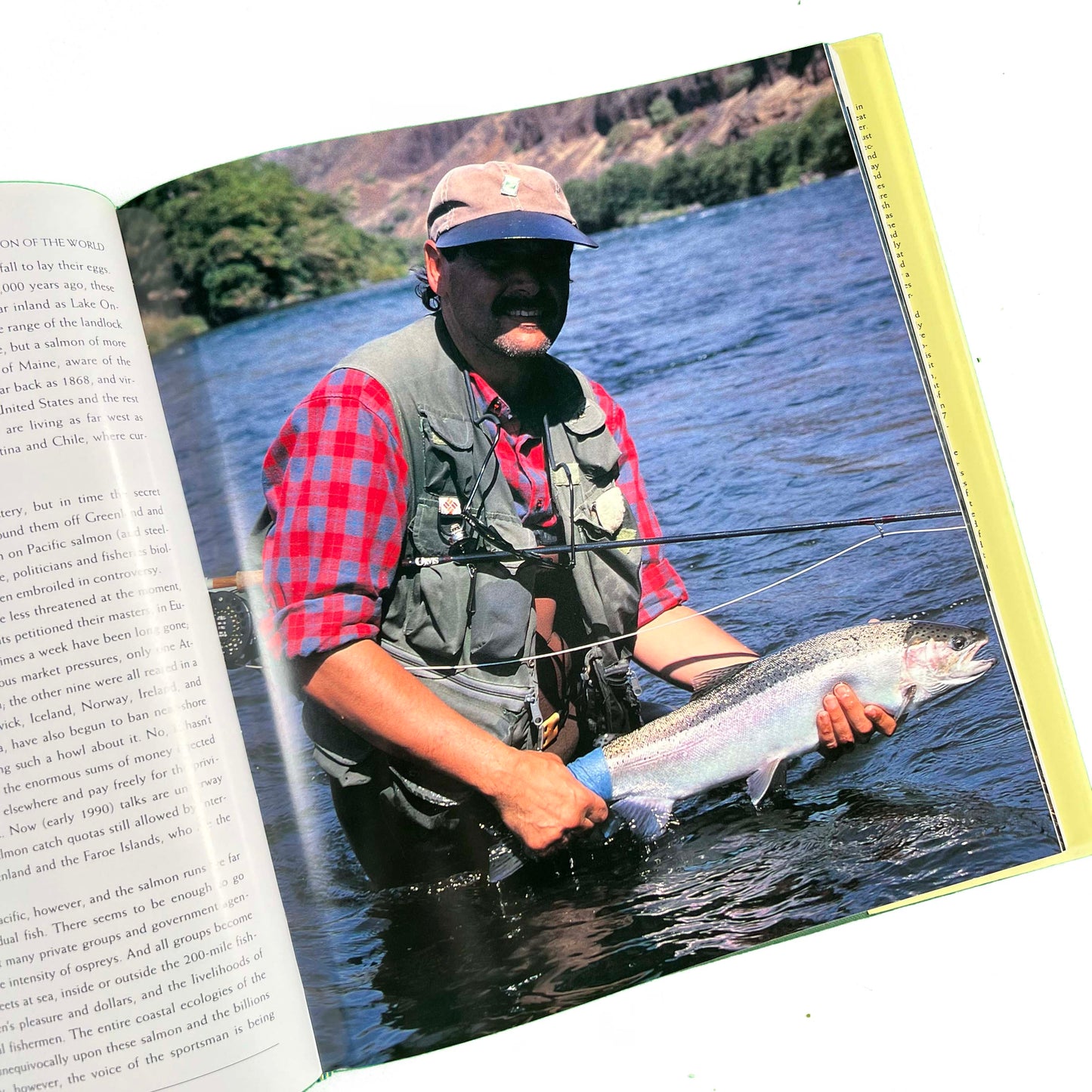 1990 'Trout & Salmon Of The World' Coffee Table Book