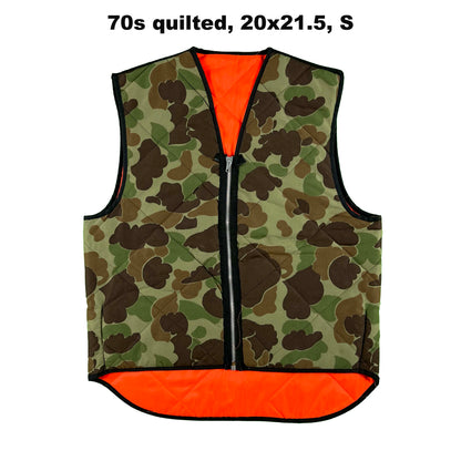 Vintage 50s/60s Hunting Vests- SELECT VEST