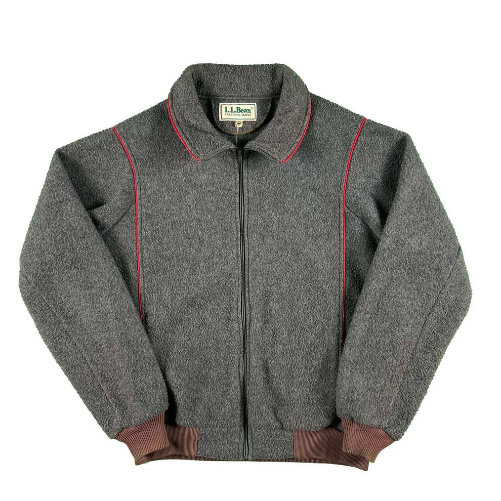 90s L.L. Bean Deep Pile Fleece Jacket- L