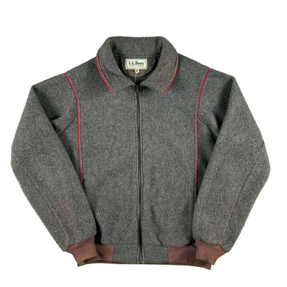 90s L.L. Bean Deep Pile Fleece Jacket- L
