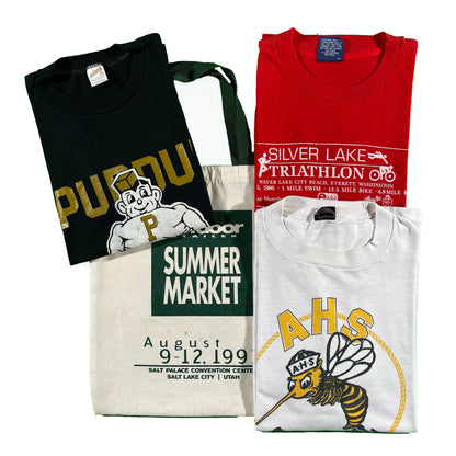 Premium Vintage Tees and a Tote-(XS-XL)