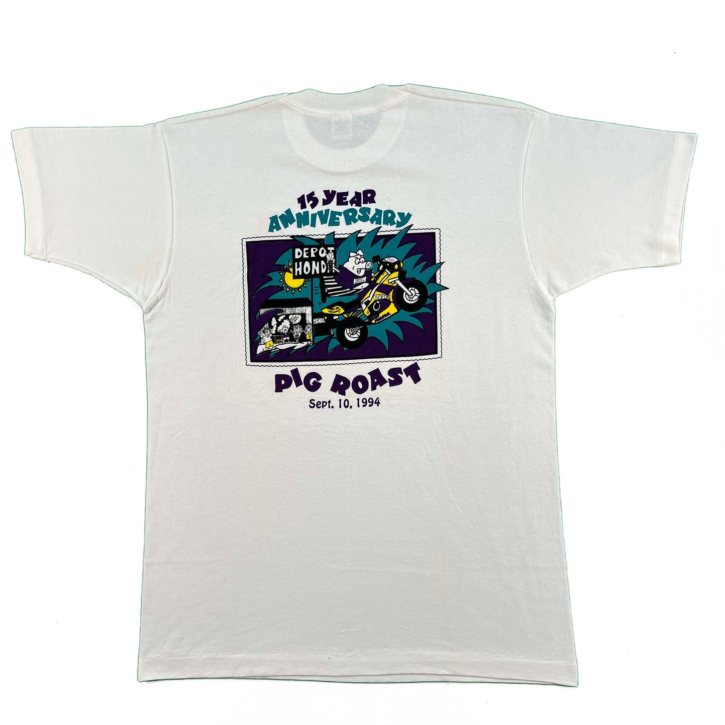 90s Rye NH Honda Dealership Tee- XL