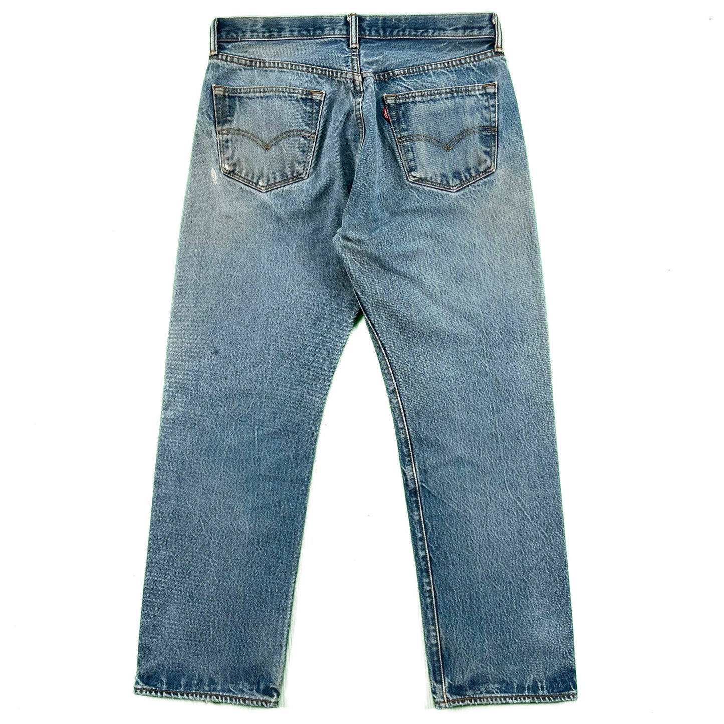 00s Faded & Worn Levi's 501 Denim- 33x29