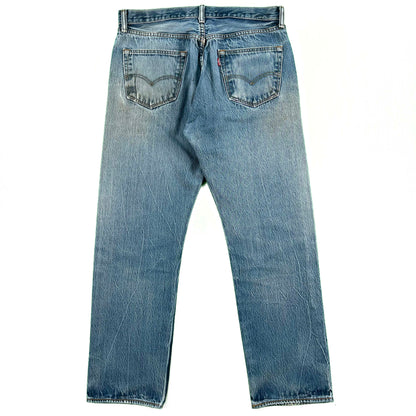 00s Faded & Worn Levi's 501 Denim- 32x29