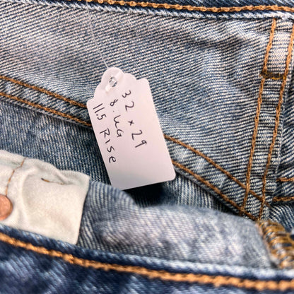 00s Faded & Worn Levi's 501 Denim- 32x29