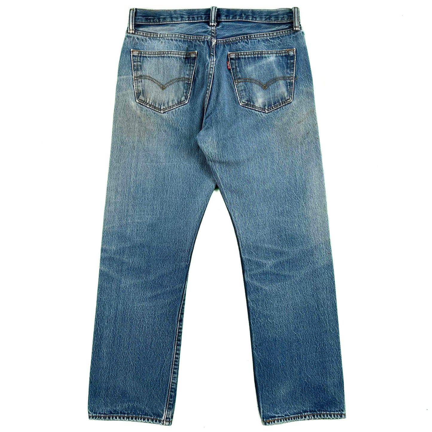 00s Faded & Worn Levi's 501 Denim- 32x29