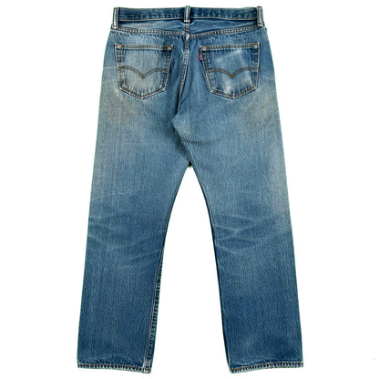 00s Faded & Worn Levi's 501 Denim- 32x29
