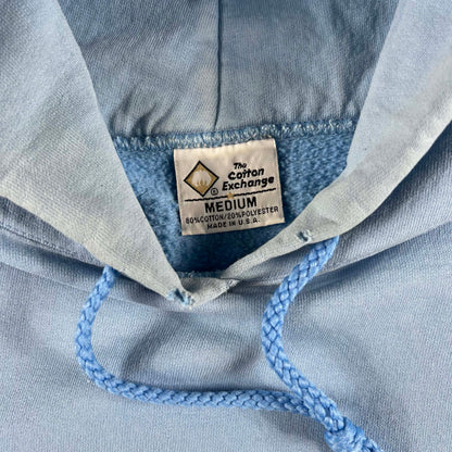 90s Baby Blue U. of Michigan Hoodie- M